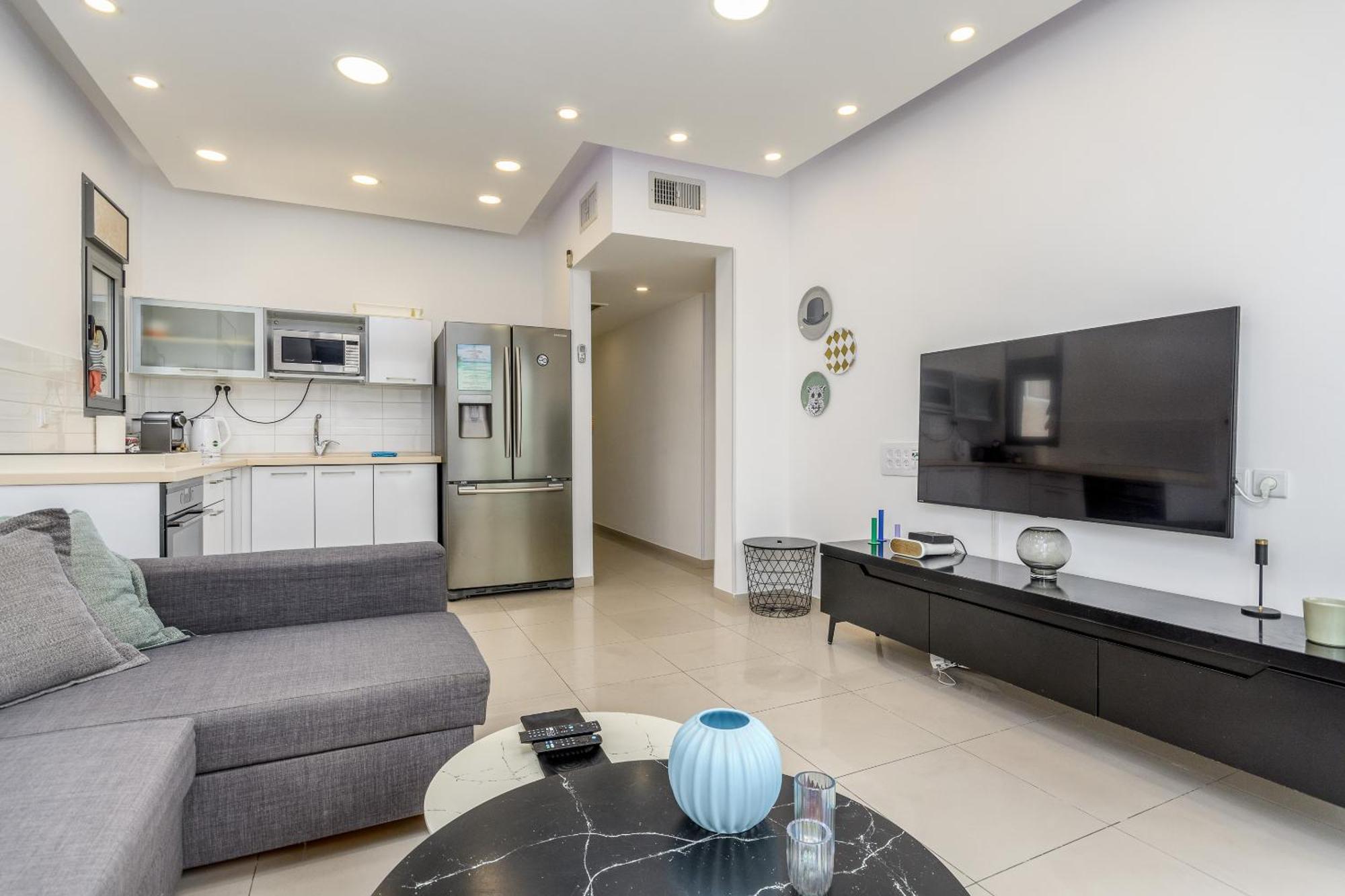 Very Nice 1 Bdr Apartment 2 Min From The Beach ! Tel Awiw Zewnętrze zdjęcie
