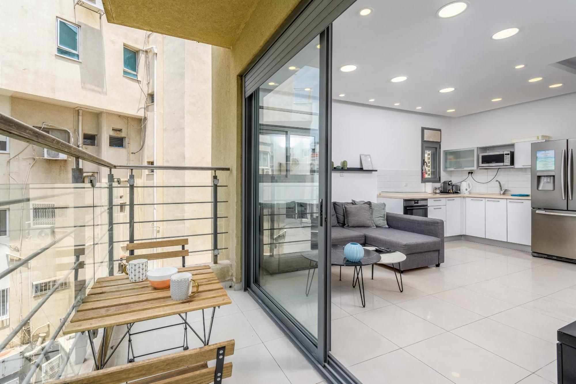 Very Nice 1 Bdr Apartment 2 Min From The Beach ! Tel Awiw Zewnętrze zdjęcie