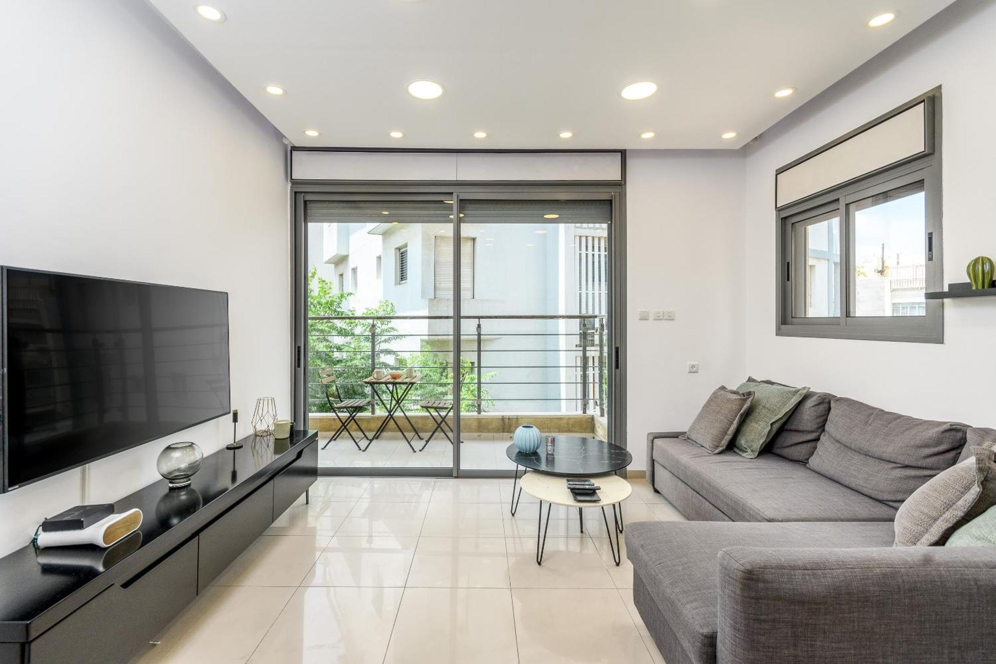 Very Nice 1 Bdr Apartment 2 Min From The Beach ! Tel Awiw Zewnętrze zdjęcie