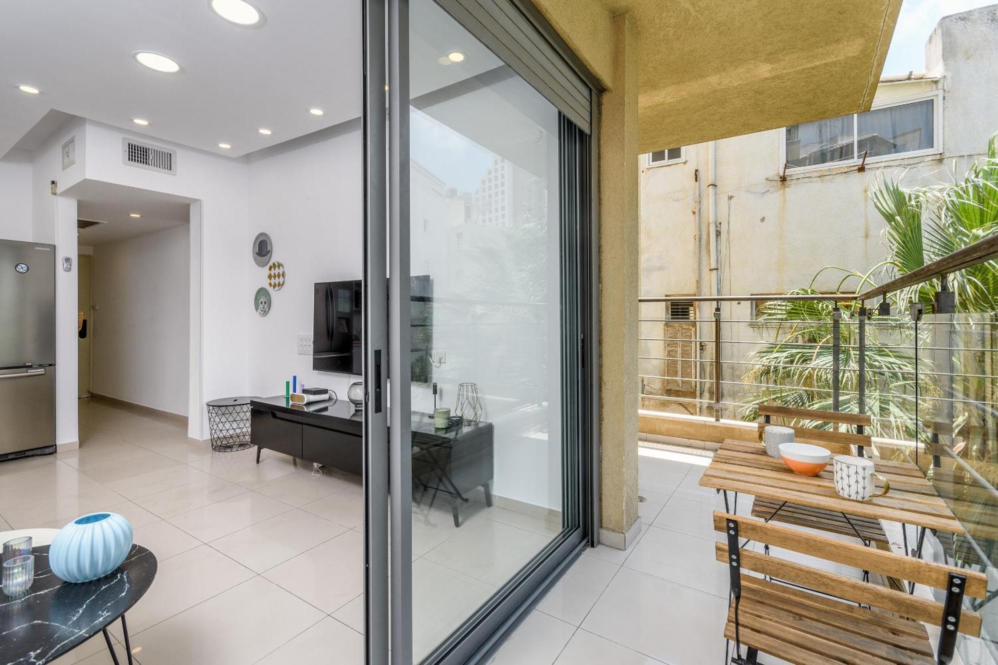 Very Nice 1 Bdr Apartment 2 Min From The Beach ! Tel Awiw Zewnętrze zdjęcie